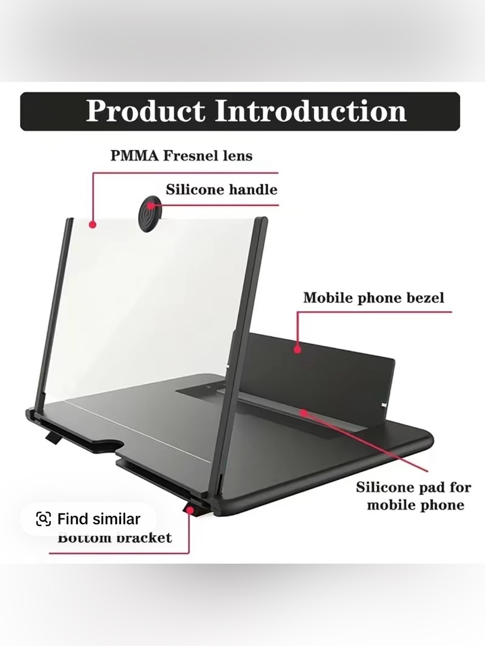 Ultra-HD Mobile Phone Screen Magnifier - Picture 3 of 5